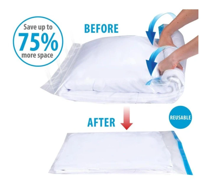 Vak na oblečenie, posteľnú bielizeň 60x80cm ALPINA