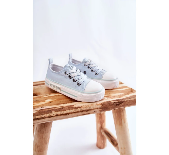 Dětské látkové tenisky BIG STAR model 21594703 Modrá - Big Star Shoes
