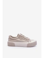 Dámské tenisky na tlusté podrážce model 21650049 šedé - Lee Cooper Dámské tenisky na tlusté podrážce model 21650049 šedé - Lee Cooper