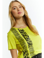 Monnari Blúzky Dámska bavlnená košeľa Yellow