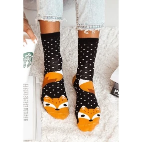 Milena ponožky 0200-124 Líška a bodky 37-41 Milena ponožky 0200-124 Líška a bodky 37-41