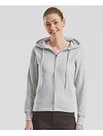 Premium LadyFit Hooded Jacket Dámská mikina s kapucí model 22455390 white - Fruit of the Loom Premium LadyFit Hooded Jacket Dámská mikina s kapucí model 22455390 white - Fruit of the Loom