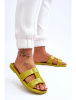 Módní pantofle  zelená model 21615460 - Zaxy