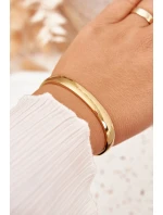 Náramek ze nerezové oceli zlatý Náramek ze nerezové oceli zlatý