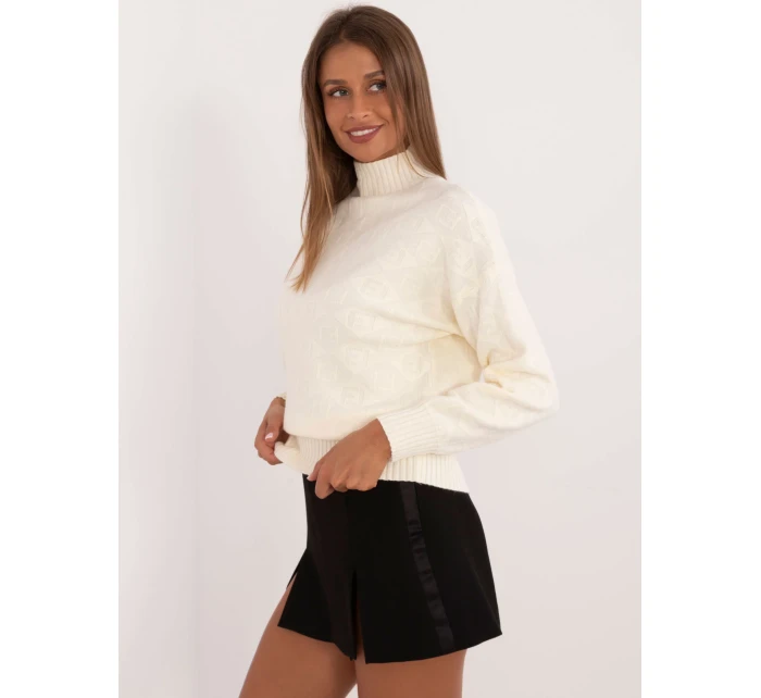 Jumper AT SW model 20503825 ecru - FPrice Jumper AT SW model 20503825 ecru - FPrice