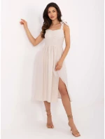 Šaty MI SK A1830.69 béžové Šaty MI SK A1830.69 béžové