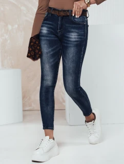 BLUEDEN dámske džínsové nohavice s opaskom FashionStreet UY2317