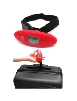 VÁHA NA BATOŽINU 50 KG PROWORLD ČERVENÁ