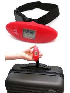 VÁHA NA BATOŽINU 50 KG PROWORLD ČERVENÁ