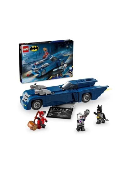 LEGO Super Heroes 76274 Batman s batmobilom vs. Harley Quinn a pán Freeze