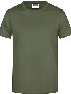 JN Pánské těžké tričko 02.0 olive model 22434799 - Daiber