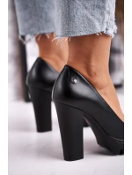 Lodičky Na Podpatku model 21541963 černé - Maciejka
