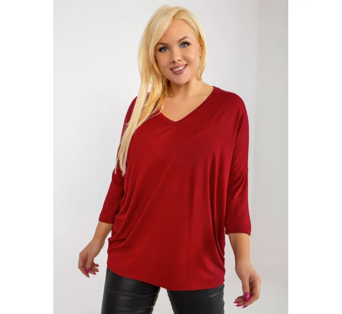 Blúzka RV BZ 5745.18 bordó Blúzka RV BZ 5745.18 bordó