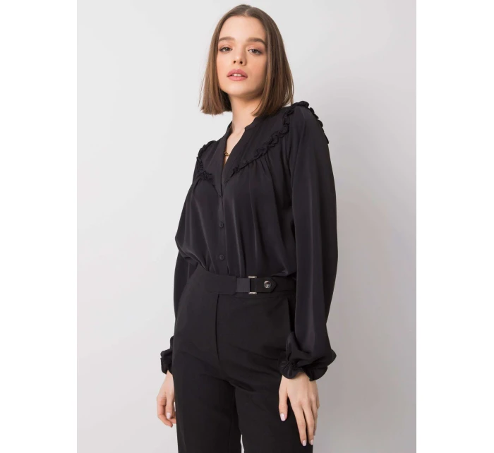 Košeľa TW KS BP 5078.21 čierna