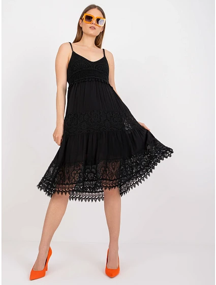 Šaty TW SK BI model 17293692 černá - FPrice Šaty TW SK BI model 17293692 černá - FPrice