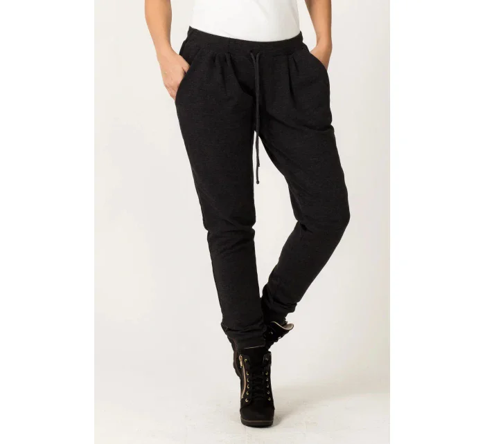 Teplákové nohavice Alina 1 tmavo šedé - Tessita Teplákové nohavice Alina 1 tmavo šedé - Tessita