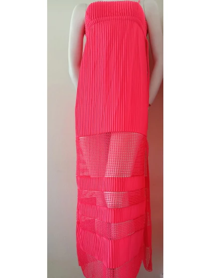 Dámske neónovo ružové šaty Acapulco 49344 - Lisca