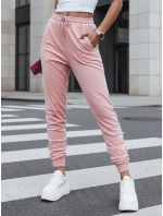 Dámské tepláky velurové růžové Dstreet model 21993567 - FashionStreet
