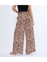 Summer Satin Trousers - WHITE - TRIUMPH WHITE - TRIUMPH