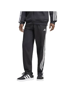 Pánske nohavice adidas Essentials 3-Stripes Single Jersey, čierne, KY6611
