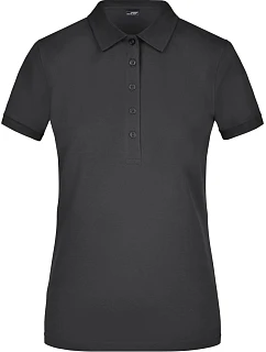 Daiber JN 709 Dámske elastické piké polo tričko 02.0709 čierne