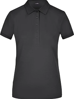 JN 709 Dámské elastické piqué polo model 22488528 black - Daiber