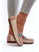 Mokasyny Damskie Z Eko Skóry Różowe Vikitara Mokasyny Damskie Z Eko Skóry Różowe Vikitara