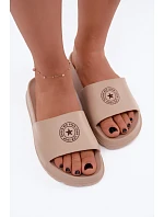 Dámské pěnové pantofle Big Star model 22339970 béžové - Big Star Shoes Dámské pěnové pantofle Big Star model 22339970 béžové - Big Star Shoes