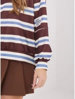 Mikina IT BL 9780 1.48 tmavohnedá