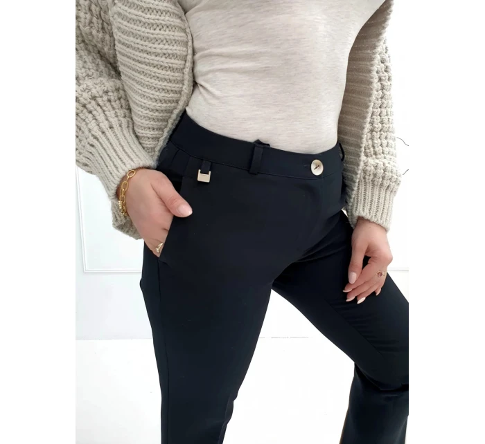 Dámske nohavice 258 Čierna - MiR Dámske nohavice 258 Čierna - MiR