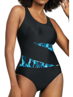 Jednodielne plavky S36W Fashion Sport black - Self