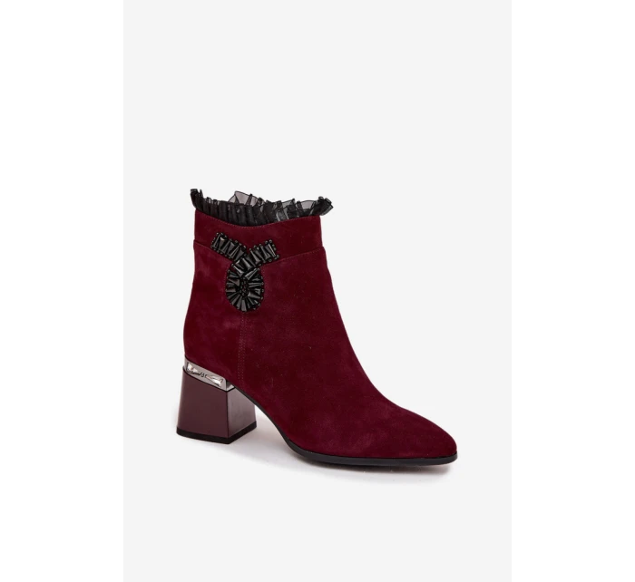 Topánky na podpätku model 221134 Step in style Topánky na podpätku model 221134 Step in style