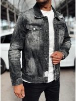 Pánská džínová bunda černá model 21978848 - Dstreet