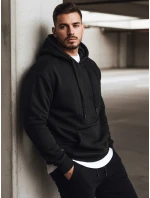 Pánska čierna mikina FashionStreet BX5933