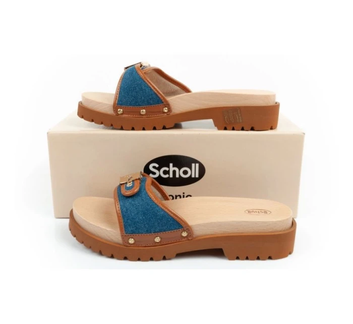Scholl Pescura Iconic W F305492349 dámske dreváky žabky Scholl Pescura Iconic W F305492349 dámske dreváky žabky
