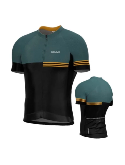 Biemme TERRA tričko čierno-zelené XXL