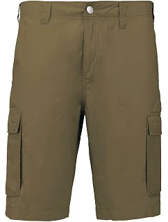 K 755 Pánské bermudy model 22510966 light khaki - Kariban