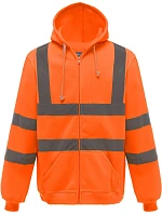 07 HiVis mikina s kapucí hi vis orange model 22501884 - Yoko 07 HiVis mikina s kapucí hi vis orange model 22501884 - Yoko