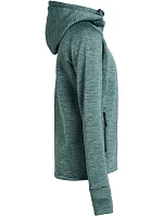 Hoodie Zip Women Dámská mikina s kapucí green model 22470634 - Tenson