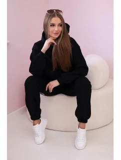 Bavlnená súprava s čiernou potlačou