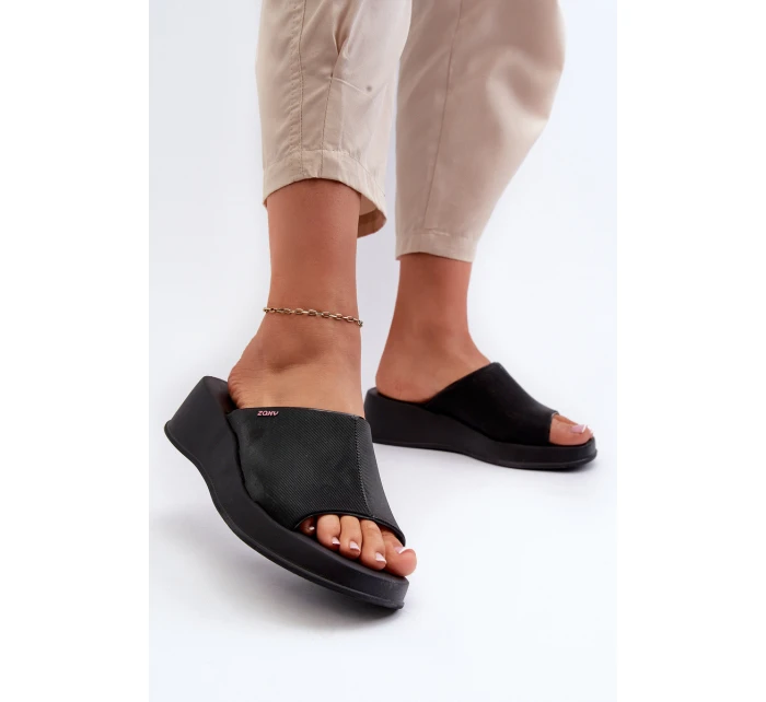 Dámské Sandály Na Černé model 21661742 - Zaxy Dámské Sandály Na Černé model 21661742 - Zaxy