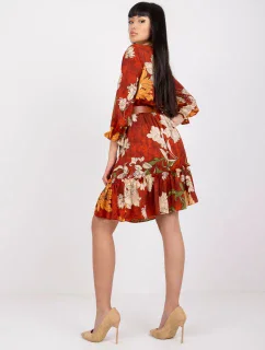 Šaty LC SK 22K model 17407784 tmavě oranžová - FPrice