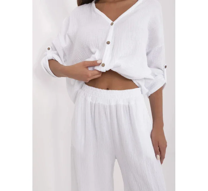 MI nohavice SP 2563.84 biela MI nohavice SP 2563.84 biela