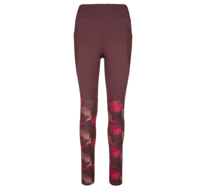 Dámske legíny Ligano-w tmavo červená - Kilpi