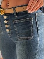 Dámské džínové kalhoty modré Dstreet model 21985585 - FashionStreet