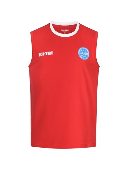 Ľahké tričko bez rukávov TOP TEN "BASIC" (WAKO APPROVED)