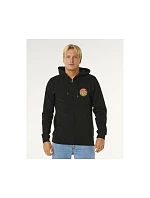 Pánska mikina RIP CURL Wettie Passage Icon Zip Thru, čierna Pánska mikina RIP CURL Wettie Passage Icon Zip Thru, čierna