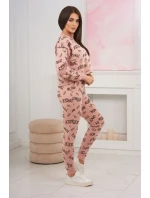 model 18746290 set tmavě pudrově růžový - K-Fashion model 18746290 set tmavě pudrově růžový - K-Fashion