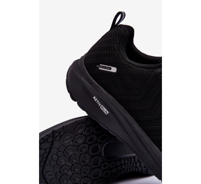 Klasyczne Męskie Sportowe Buty Czarne McBraun