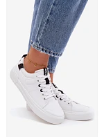 Dámské tenisky Big Star NN274444 Memory Foam systém Bílé Dámské tenisky Big Star NN274444 Memory Foam systém Bílé